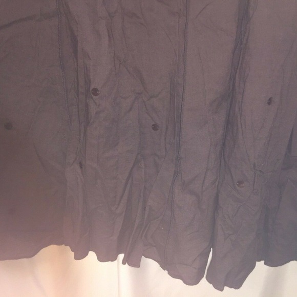 Merona Brown Dot Sequence A-Line Midi Plus‎ Size Skirt 22W - Picture 4 of 8